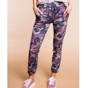 Free People Intimately Camo Scout Joggers